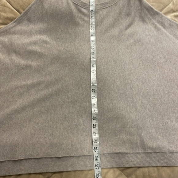 360 Cashmere gray poncho style sweater size xs - Picture 9 of 10